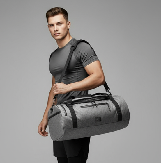 Ultimate Gym Bag: Durable Design with Optimal Compartments, Wet Pocket, Great for Travel