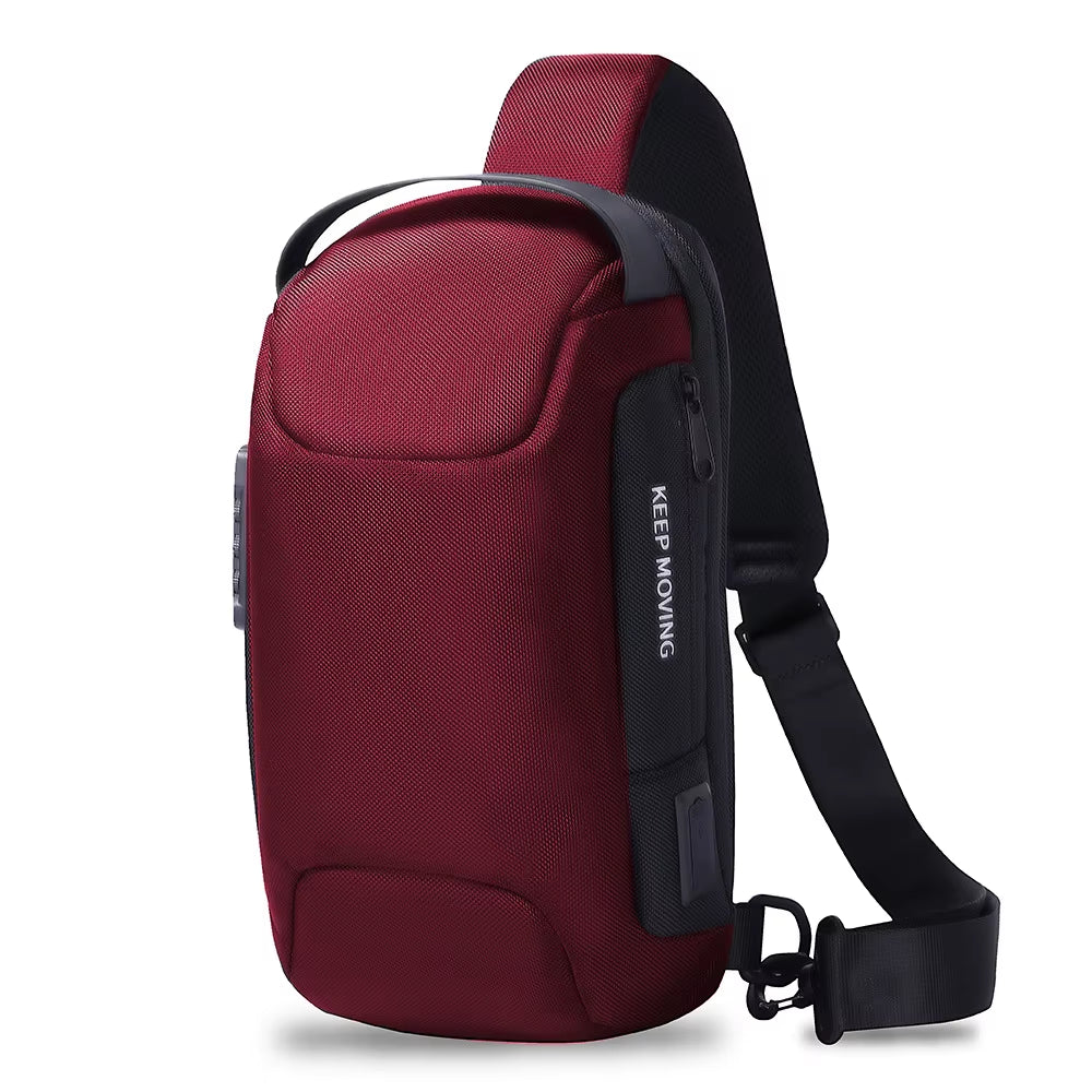 Douyin Hot Style Summer Men'S Sports Car Breast Bag Single Shoulder Bag