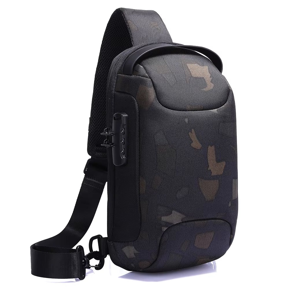 Douyin Hot Style Summer Men'S Sports Car Breast Bag Single Shoulder Bag