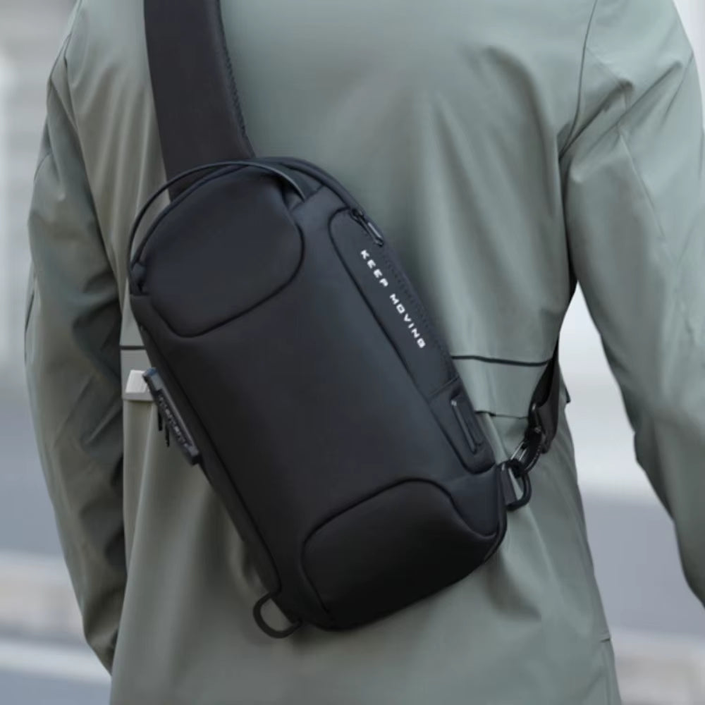 Douyin Hot Style Summer Men'S Sports Car Breast Bag Single Shoulder Bag