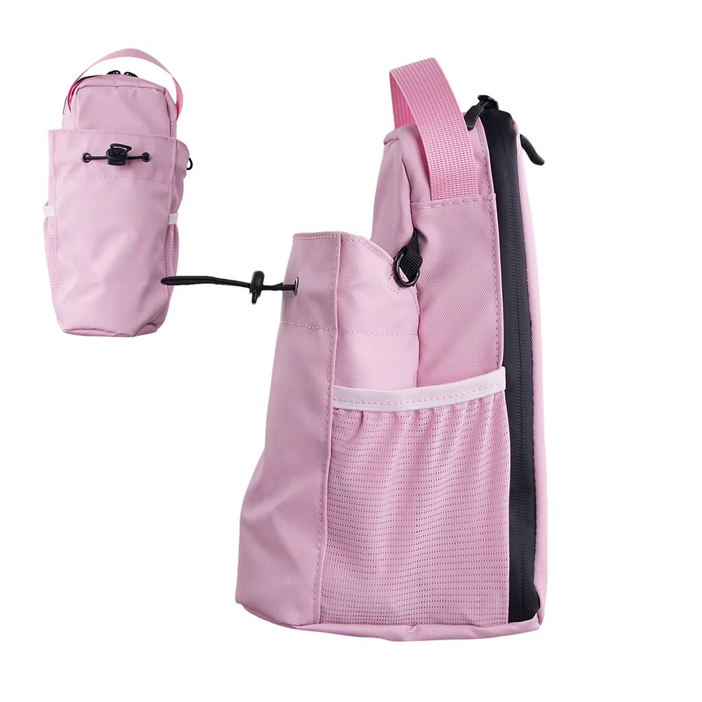 Magnetic Gym Sling Bag Waterproof Magnet Water Bottle Pouch Phone Holder Crossbody Bag for Outdoor Sports and Activities