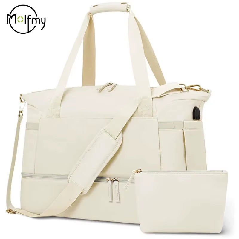 Sports Gym Bags Travel Gym Women Yoga Handbag Multifunction Swimming Shoulder Messenger Fitness Training Bag for Traveling Bolsa
